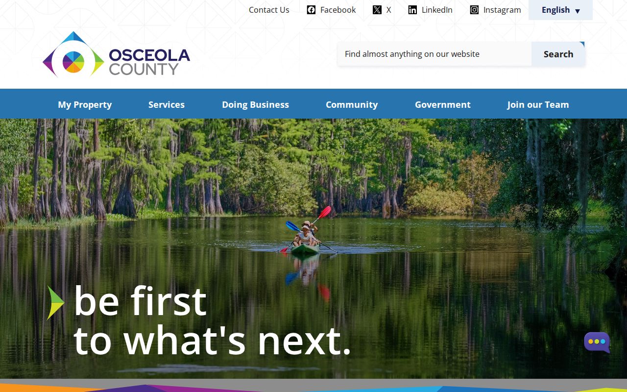 Osceola County criminal history government offices