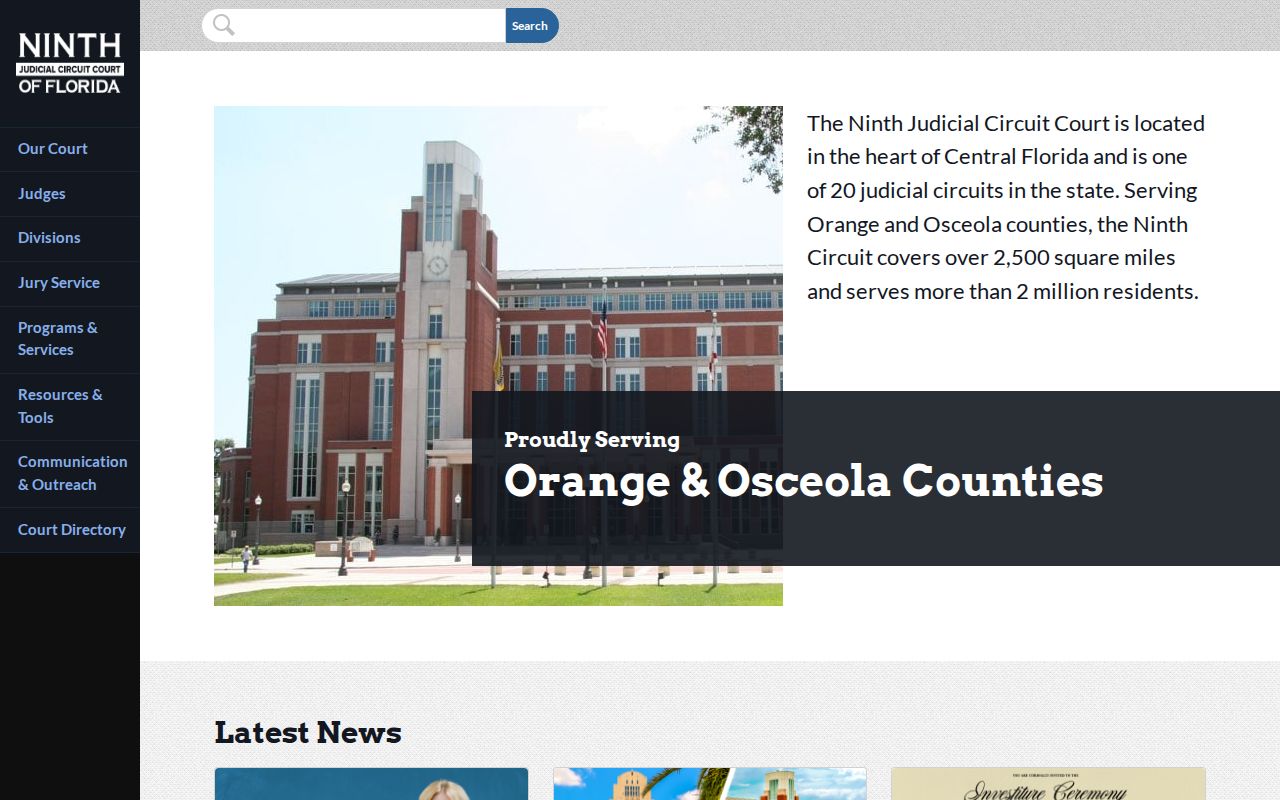 Osceola County arrest records Ninth Judicial Circuit source