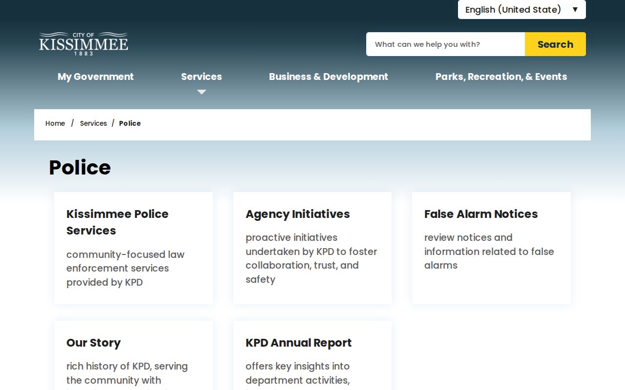 Kissimmee criminal records official source